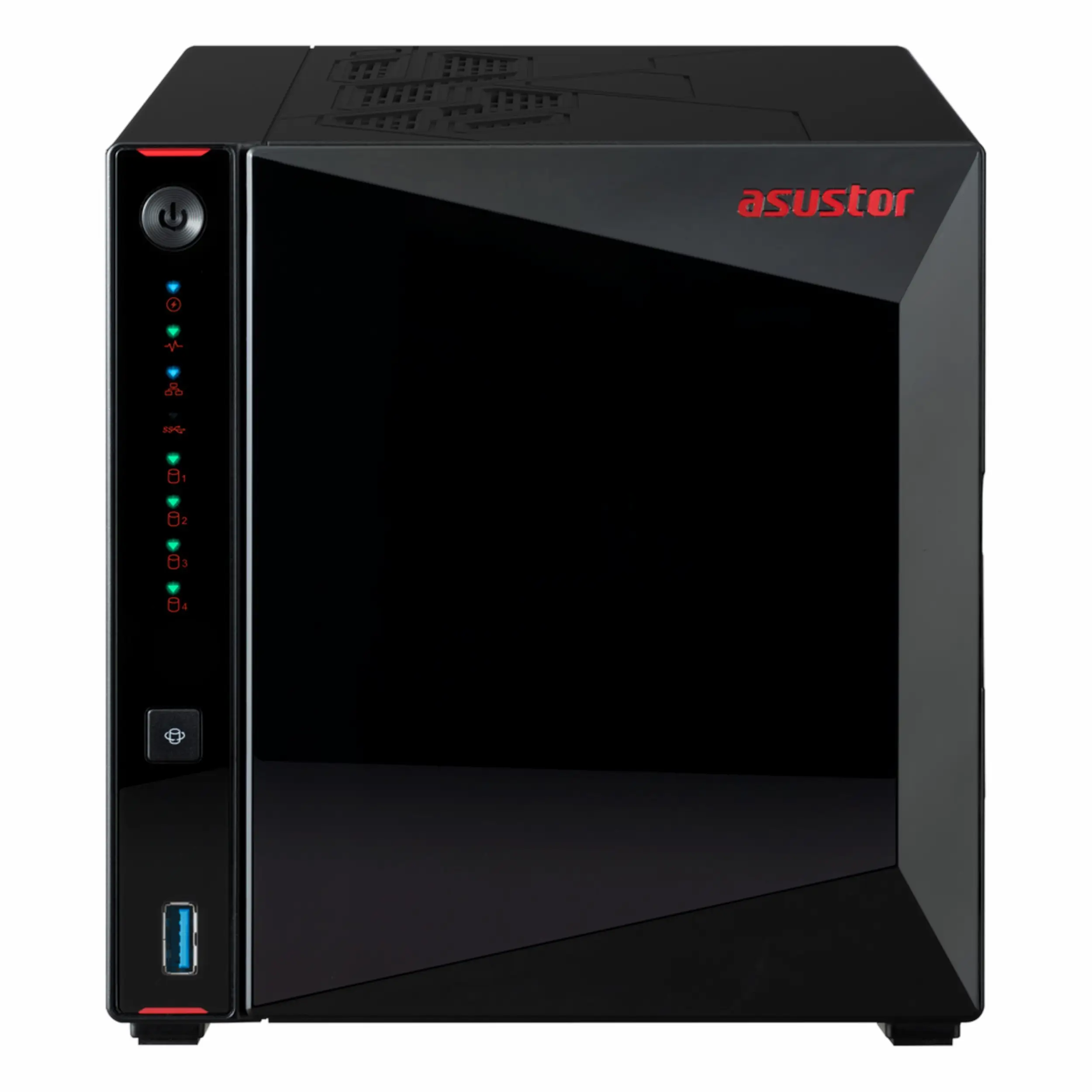Asustor Nimbustor 4 Gen2 AS5404T 4GB (4x32TB Desteği) RAID(0-1-5-6-10) NAS Depolama Ünitesi