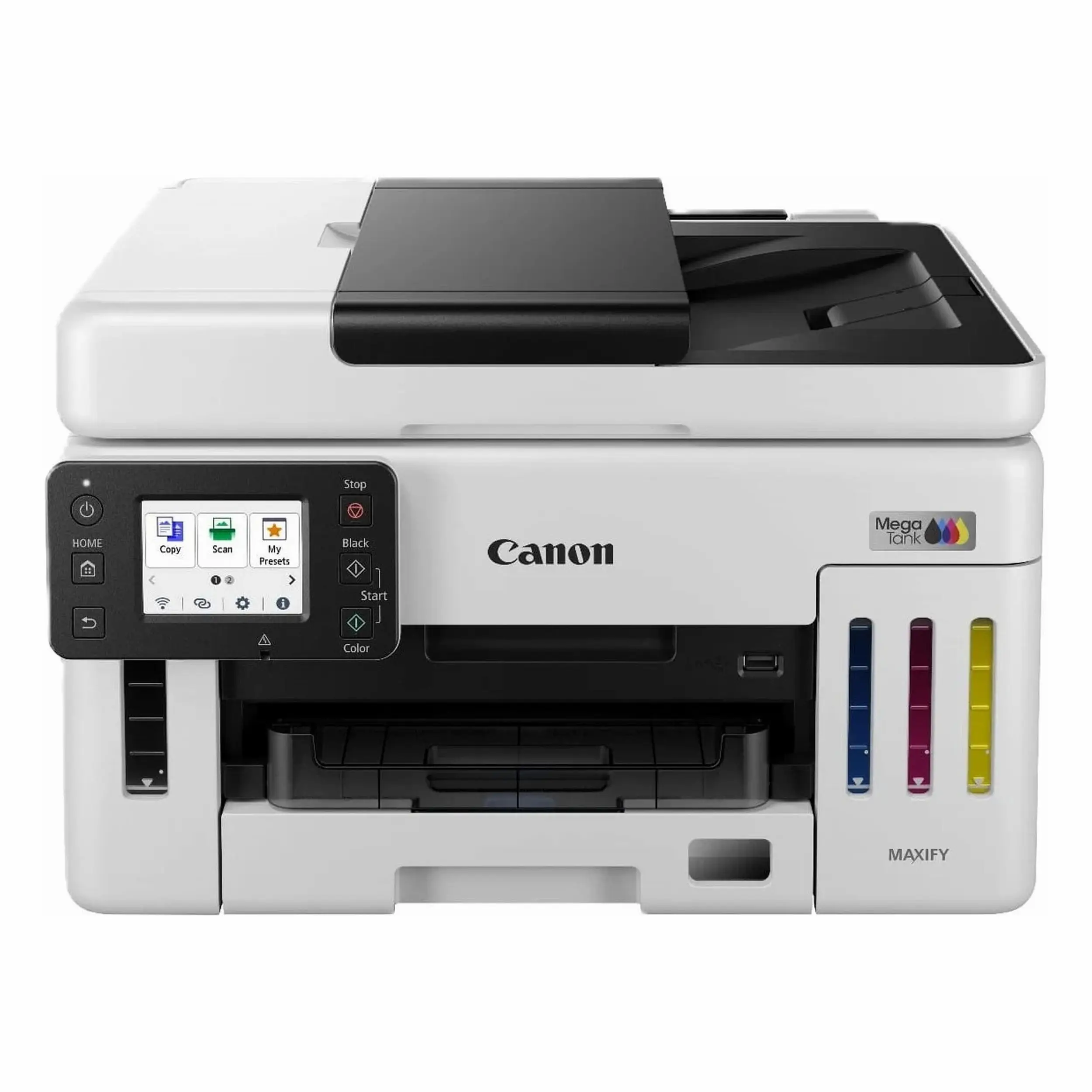 Canon Maxify GX6140 Tarayıcı+Fotokopi USB+Wi-Fi+Ethernet A4 Renkli Mürekkep Tanklı Yazıcı