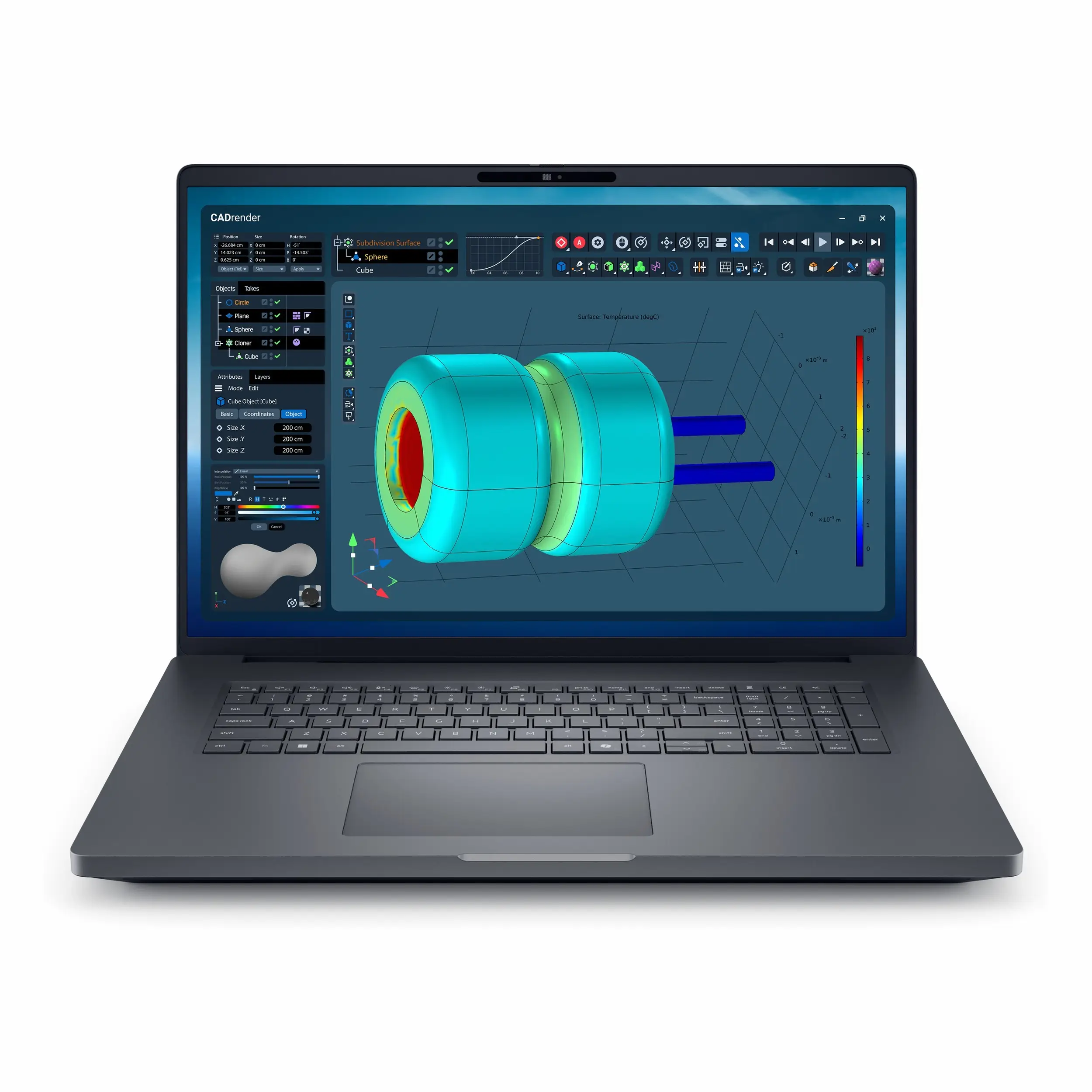 Dell Pro Max 18 Plus MB18250_1 Ultra 7 265HX 32GB 1TBSSD RTXPRO2000 18" QHD+ W11P Dizüstü İş İstasyonu