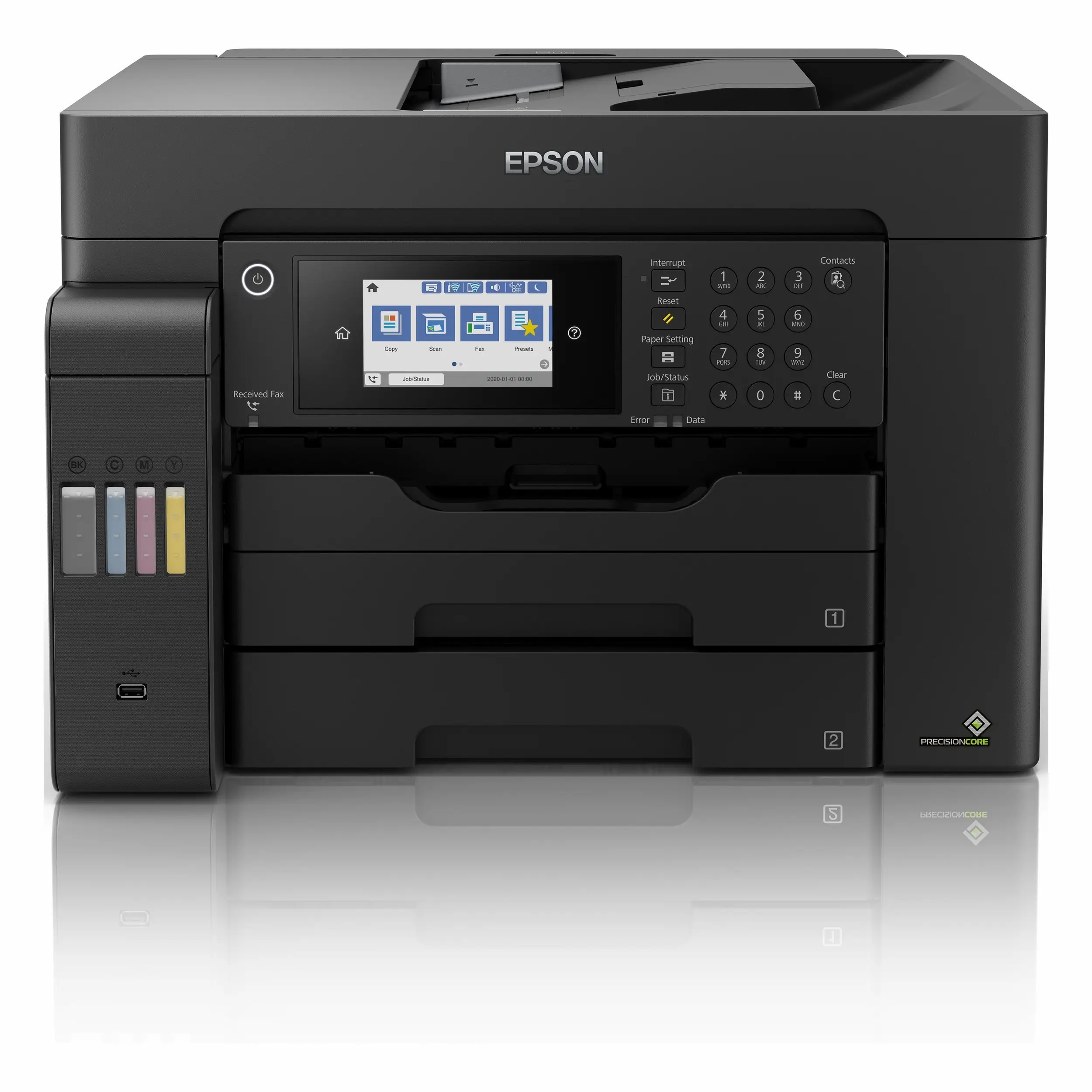 Epson EcoTank L15150 Tarayıcı+Fotokopi+Faks USB+Wi-Fi+Ethernet A3 Renkli Mürekkep Tanklı Yazıcı