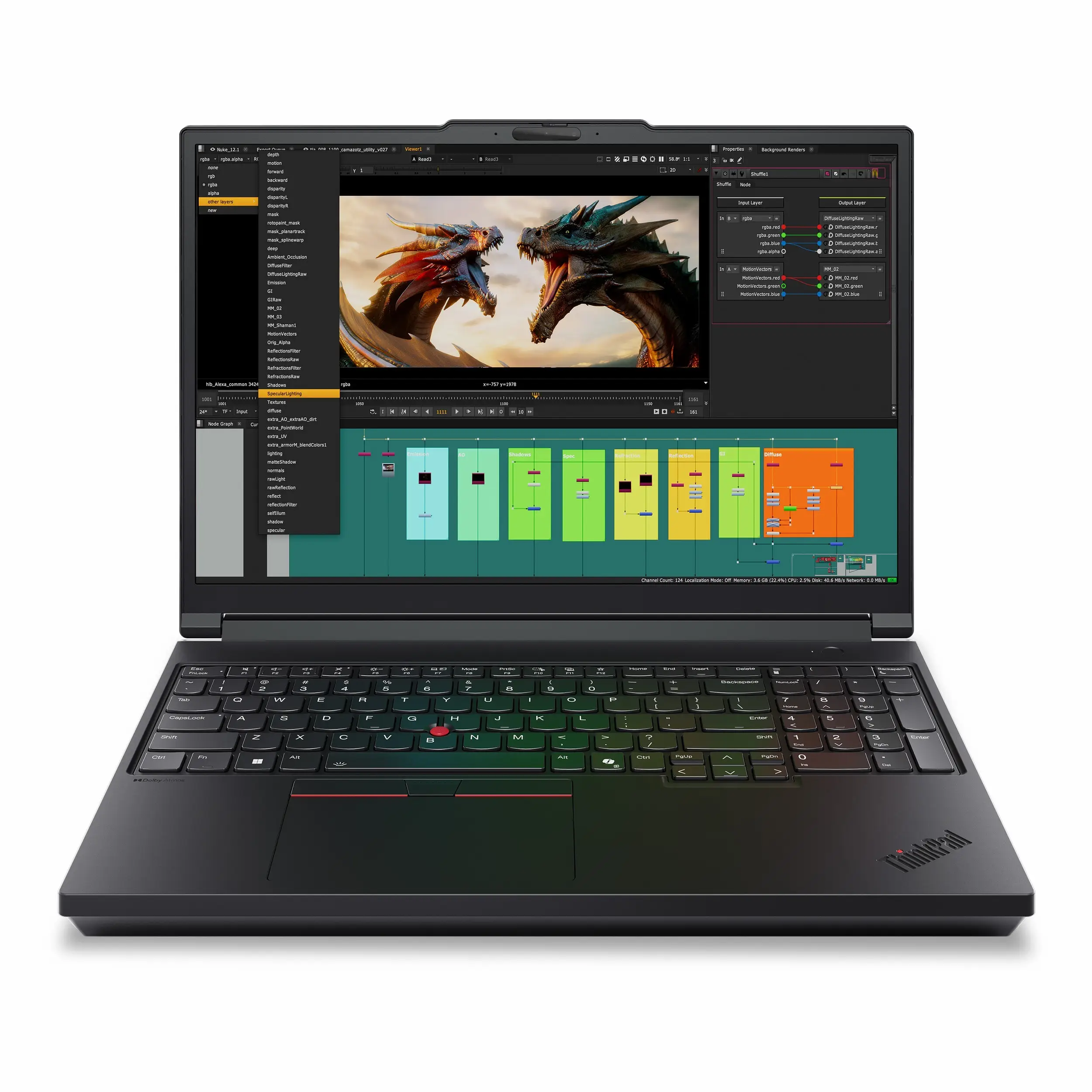 Lenovo ThinkPad P16 G3 21RQ0007TX Ultra 7 255HX 64GB 1TBSSD RTXPRO3000 16" FullHD+ W11P Dizüstü İş İstasyonu