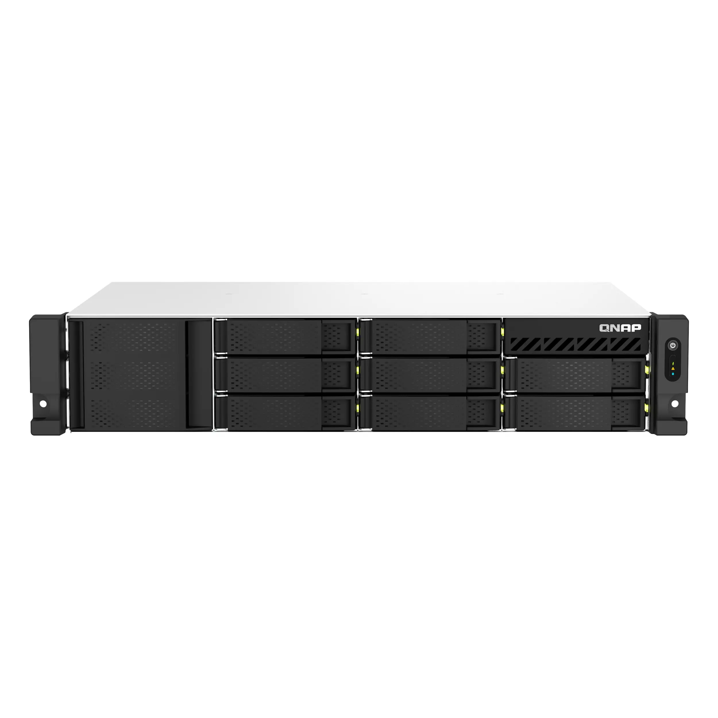 QNAP TS-873AeU-RP 4GB (8x32TB Desteği) RAID(0-1-5-6-10-50-60) NAS Depolama Ünitesi