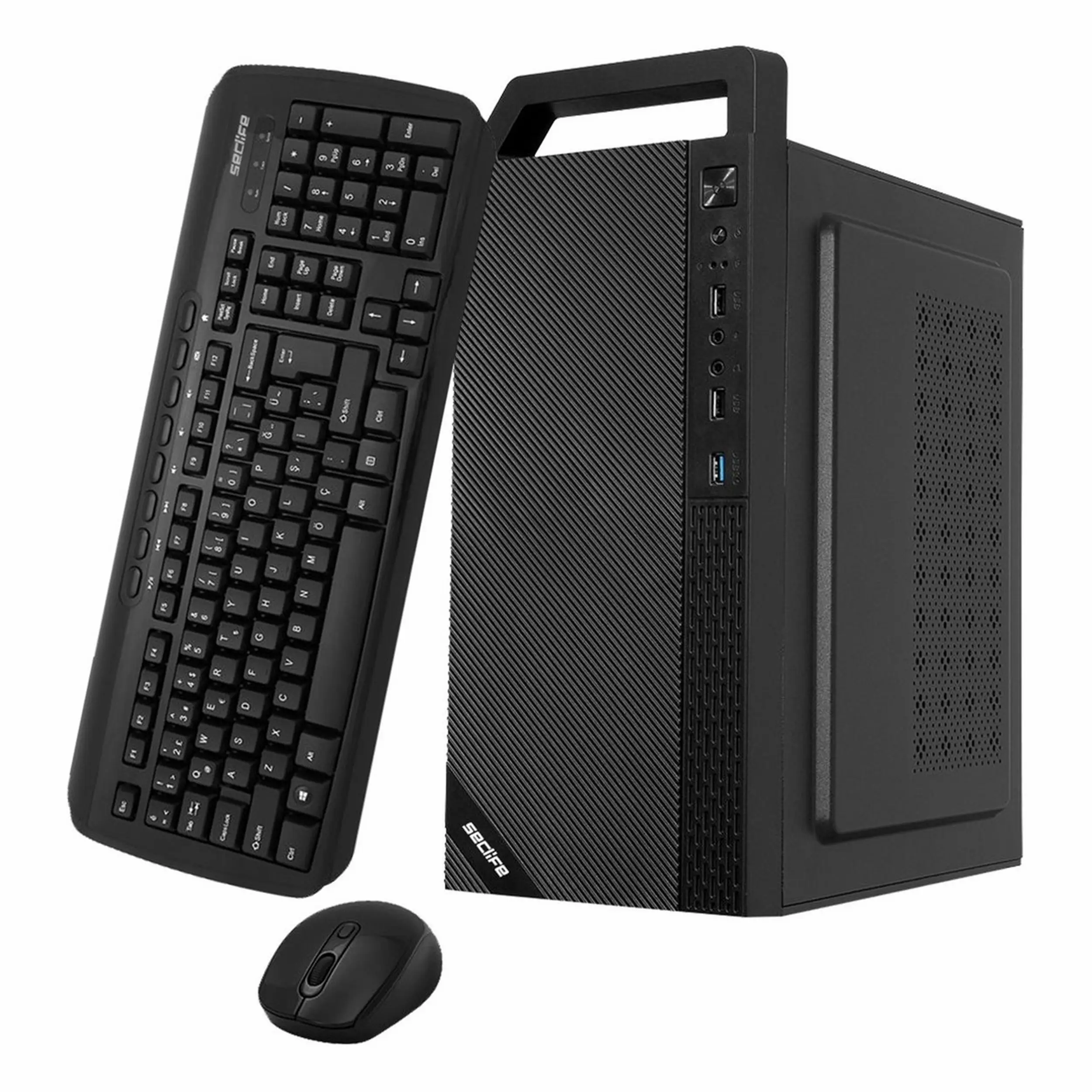 Seclife SC-1413SP i3-14100 16GB 500SSD FreeDOS Masaüstü Bilgisayar