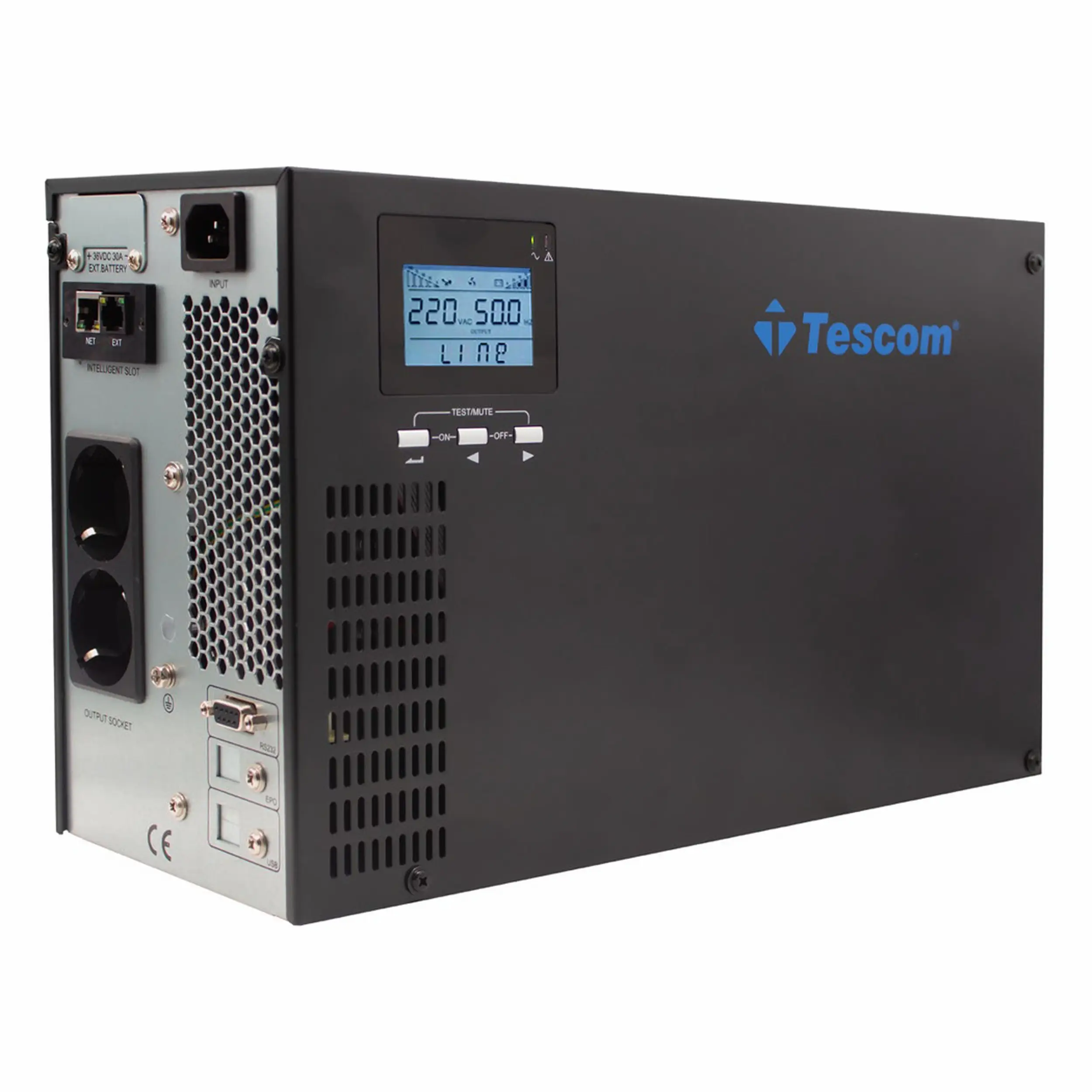 Tescom CL101 1kVA (3x12V 9Ah) Online Kesintisiz Güç Kaynağı
